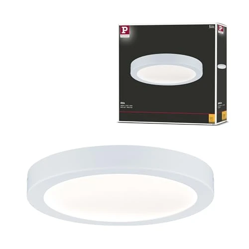 Offerta a tempo: Paulmann 70899 Pannello LED Abia tondo incl. 1 plafoniera da 22 Watt bianco opaco lampada da soffitto plastica lampada per soggiorno 2700 K - 0.00% da 34.69 € a 34.69 €