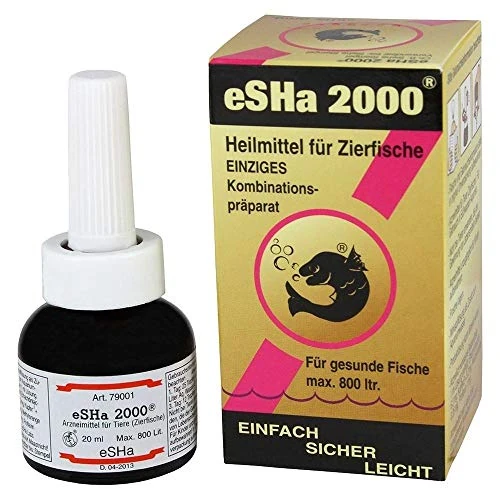 ESHA 2000 nettoyants combinés 20 ml pour 800 litres de moisissure infection bactérienne muqueuse vers parasites
