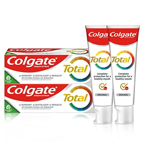 Oferta ograniczona: Colgate Total Pasta do Zębów, 2 x 75 mililitrów z 23.85 PLN na 23.85 PLN (zniżka 0%)