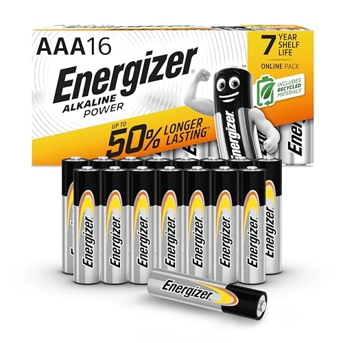 Offerta a tempo: Energizer Alkaline Power - Pile AAA (pacco da 16) — 16% da 10,74 € a 8,98 €