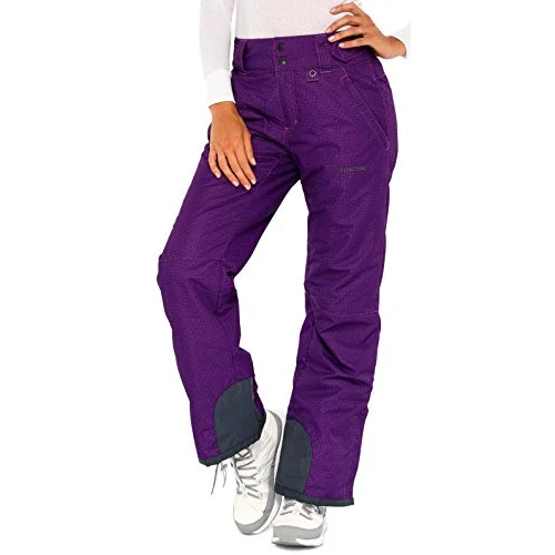ARCTIX Women's Insulated Snow Pants - Moguls Print Purple, X-Small/Regular