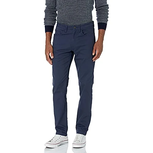 Offre limitée : Amazon Essentials Pantalon Chino Stretch Confortable à 5 Poches Coupe Ajustée (Déjà Goodthreads) Homme, Bleu Marine, 33W / 36L de 19.57 € à 19.57 € (0.00% de remise)