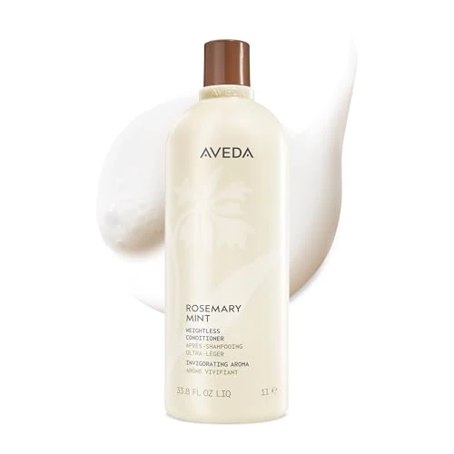 Offerta a tempo: Aveda Rosemary Mint Balsamo leggero - Per l’uso quotidiano - Capelli corposi e luminosi - Per capelli da normali a grassi e da sottili a medi - Sicuro per il colore (1000 ml) - 43% da 99.00 € a 56.20 €