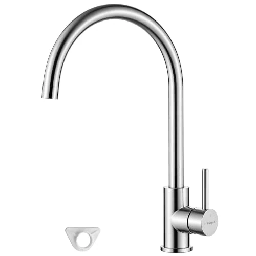 Zeitlich begrenztes Angebot: GRIFEMA G4008 Wasserhahn Küche Hochdruck, Küchenarmatur 360° Schwenkbar von 29.99 € auf 24.99 € (17% Rabatt)