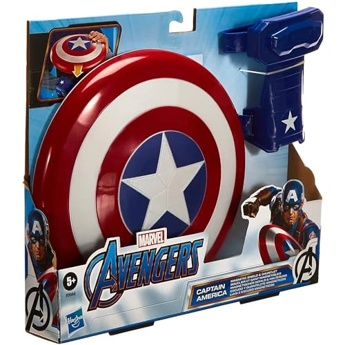 Hasbro Avengers Marvel Scudo E Guanto Magnetico Di Captain America (Roleplay)