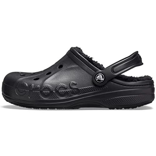 Offerta a tempo: Crocs Unisex Adulto Baya Lined Clog Sabot, Black/Black — 23% da 59,99 € a 46,00 €
