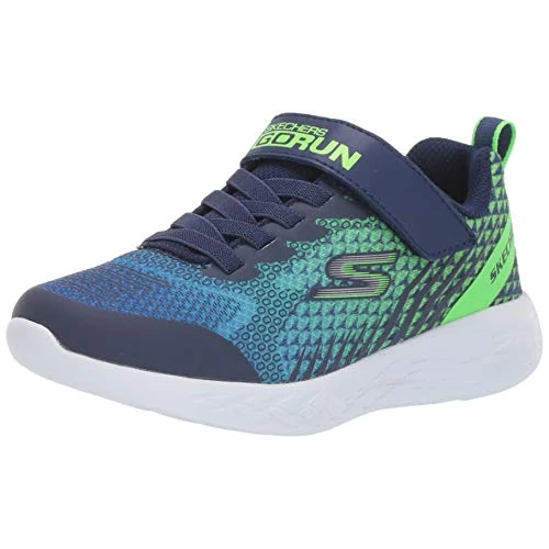 Limited-time offer: Skechers GO RUN 600 - BAXTUX, Boy's GO RUN 600 BAXTUX Trainers, Blue (Navy Mesh/Navy Synthetic/Lime Trim Nvlm), 1.5 UK (34 EU) from 27.33 £ to 27.33 £ (save 0.00%)