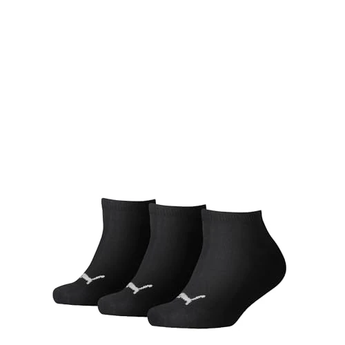 PUMA Invisible 3p, Calcetines, Niños, Negro, 23-26