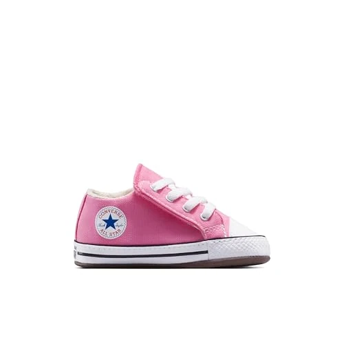 Zeitlich begrenztes Angebot: Converse Baby - Mädchen Chuck Taylor All Star Cribster Sneaker, Pink Natural Ivory White, 18 EU von 26.99 € auf 26.99 € (0.00% Rabatt)