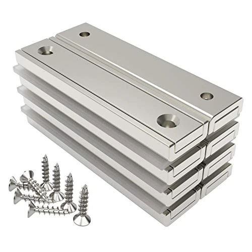 Offerta a tempo: Magnetpro 8 pezzi Magneti Rettangolari 30 kg Forza 60 x 13,5 x 5 mm - 0.00% da 17.99 € a 17.99 €