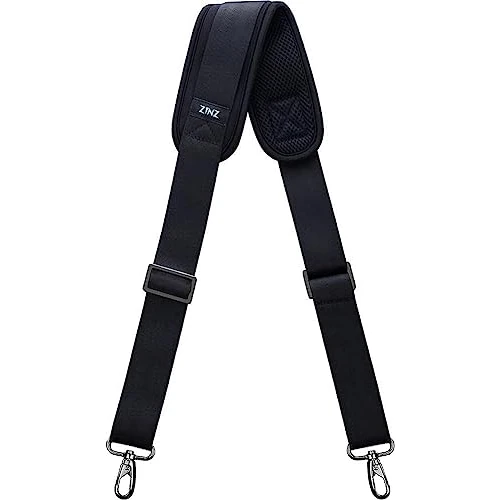 Offerta a tempo: ZINZ 57" Cinturino Regolabile con Imbottitura Fissa Spessa,Nero - 10% da 19.99 € a 17.99 €
