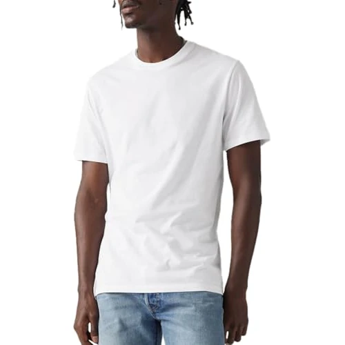 Levi's Slim 2-Pack Crewneck Tee T-Shirt Mężczyźni, White + White, M