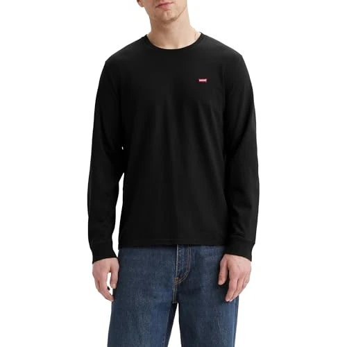 Offre limitée : Levi's Long-Sleeve Original Housemark Tee T-Shirt Homme de 28.00 EUR à 28.00 EUR (remise 0%)