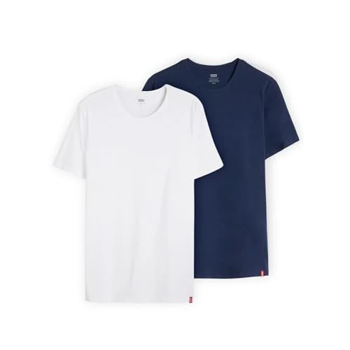 Limited offer: Levi's Men's Slim 2-Pack Crewneck Tee T-Shirt from 40.14 EUR to 26.49 EUR (save 34%)