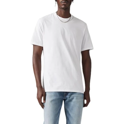 Oferta ograniczona: Levi's Slim 2-Pack Crewneck Tee T-Shirt Mężczyźni, Dress Blues/ White, L z 109.99 PLN na 109.99 PLN (zniżka 0%)