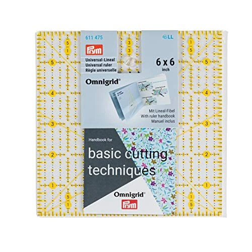 Offerta a tempo: Prym Rectangular Ruler, 6x6 Inch - 0.00% da 16.92 € a 16.92 €