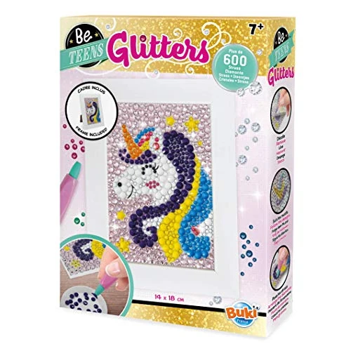 Offerta a tempo: Buki France- Be Teens Glitters-Unicorno Gioco Pittura Diamanti, Colore, DP002 - 0.00% da 13.78 € a 13.78 €