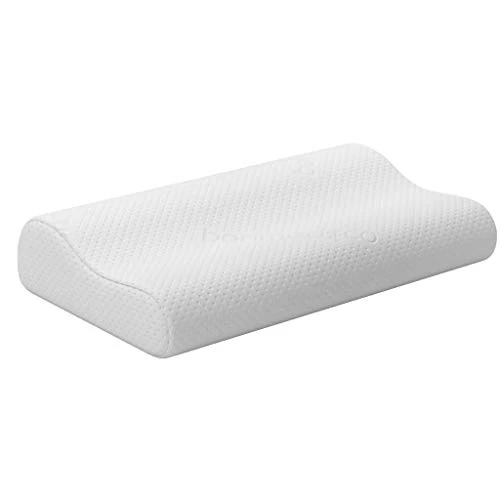 Limited-time offer: bonmedico Dreamy neck pillow made from adaptable memory foam for a relaxed sleeping experience, ergonomic sleeping pillow for back and side sleepers from 19.99 GBP to 19.99 GBP (save 0%)