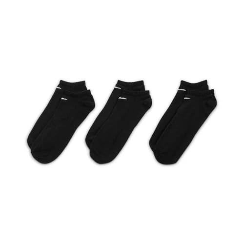 Zeitlich begrenztes Angebot: Nike Unisex U Nk Everyday Ltwt 3pr Socken, Black/White, L EU von 9.99 € auf 8.99 € (10% Rabatt)