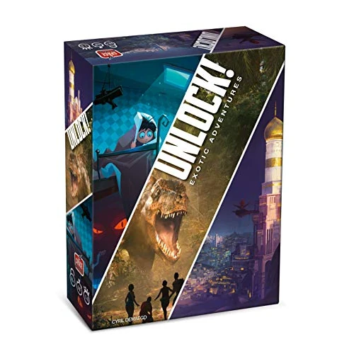Tijdelijke aanbieding: Asmodee Unlock! Exotic Adventures, bordspel met app, Escape Room, 1-6 spelers, 10+ jaar, Italiaanse editie van 43.10 € naar 43.10 € (0.00% korting)