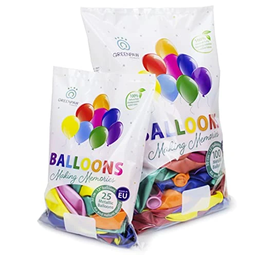Offerta a tempo: Palloncini di compleanno • Prodotto in Europa • Palloncini colorati • 100% lattice naturale • palloncini di compleanno pastello per bambine e bambini • palloncini colorati misti • feste - 0.00% da 7.99 € a 7.99 €