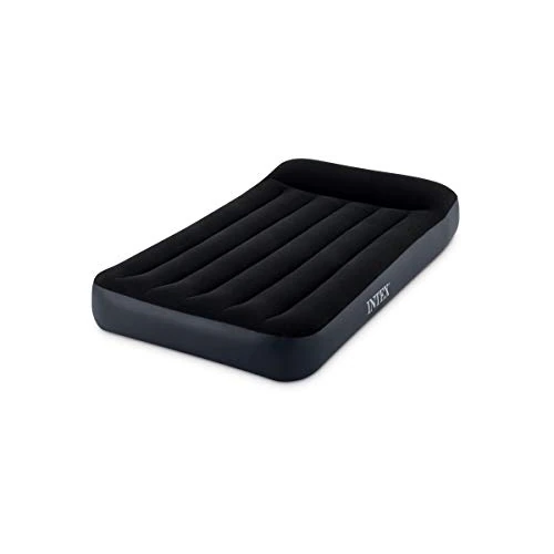 Zeitlich begrenztes Angebot: Intex 64141 Dura Beam Pillow Rest Einzelmatratze mit Fiber Tech-Technologie, ohne elektrische Pumpe, 99 x 191 x 25 cm Schwarz California King von 17.99 € auf 17.99 € (0.00% Rabatt)