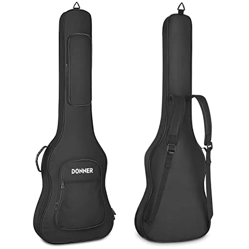 Oferta limitada: Donner E-Bass Tasche 47 Zoll E-Basstasche 10mm gepolstert Wasserdicht Gigbag für E-Bass, Schwarz de 29.99 € a 29.99 € (ahorro 0.00%)
