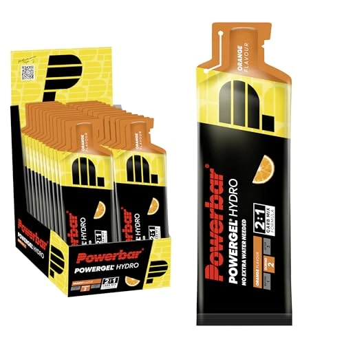 Begrenztes Angebot: Powerbar - PowerGel Hydro - Orange - 24x67ml - High Carb Energie Gel - koffeinfrei - Natrium&Sodium von 50.96 EUR auf 50.96 EUR (Rabatt 0%)