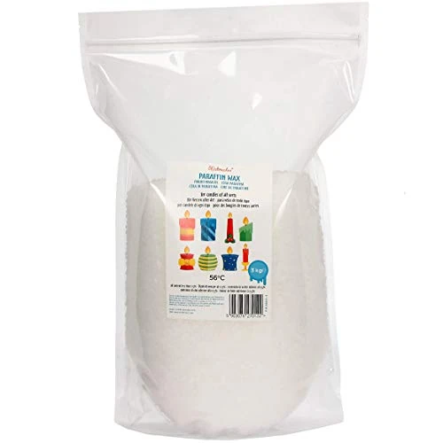 Zeitlich begrenztes Angebot: Materialix Paraffinwachs für Kerzen - Verschiedene Größen (3kg) - Kerzenwachs, Wachsgranulat pastillen, Kerzenwachs zum gieße von 28.95 € auf 28.95 € (0.00% Rabatt)