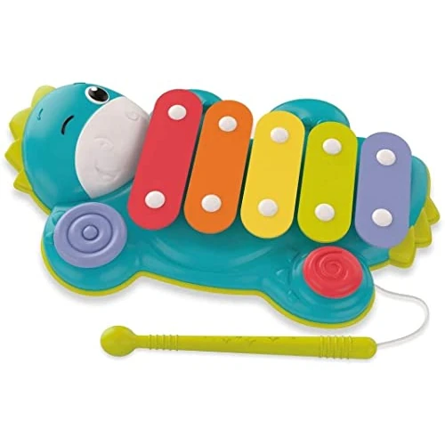 Offerta a tempo: Clementoni - 17263 - Xylodino, xilofono per Bambini, Gioco Musicale Bambini 10 Mesi - 5% da 18.90 € a 17.90 €