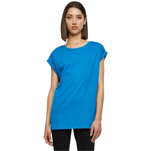 Zeitlich begrenztes Angebot: Urban Classics Damen T-Shirt Ladies Extended Shoulder Tee, T-Shirt mit überschnittenen Schultern, aus Baumwolle, erhältlich in vielen Farben, Hawaiianblue, 3XL von 11.90 € auf 7.49 € (37% Rabatt)