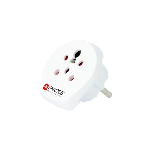 Offre limitée : SKROSS | 1.500217-E | Inde Israël Danemark vers Europe | Tension et Puissance : 100V - 1600W / 250V - 4000W - Protection Contre Les Chocs électriques de 12.99 € à 12.99 € (0.00% de remise)