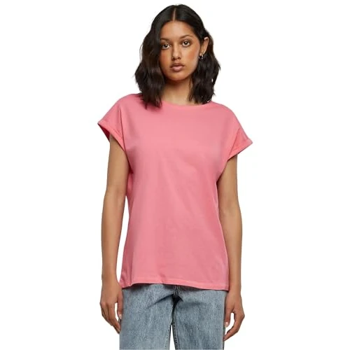 Urban Classics Koszulka damska, Różowy grejpfrut, XL