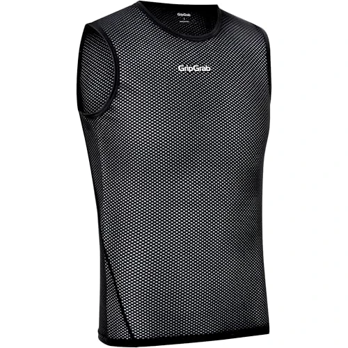 Offerta a tempo: GripGrab Maglia Intima Ciclismo Ultralight Smanicata Mesh Base Layer Canotta Bici Intimo Ciclismo Uomo Estivo Singolo e Set - 40% da 35.00 € a 20.99 €