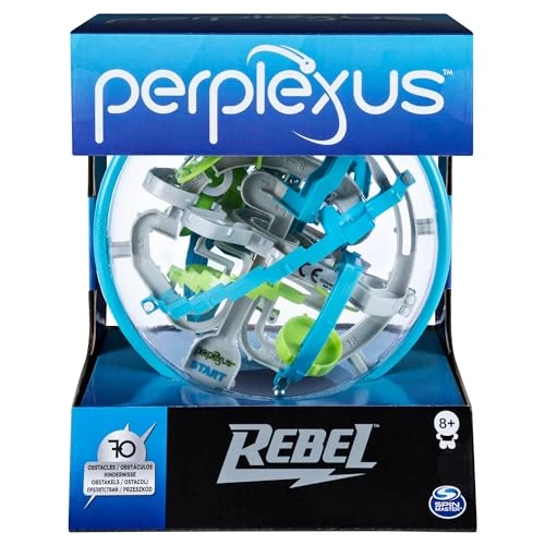 Offerta a tempo: Perplexus Rebel, Il Labirinto 3D Originale, Sfera con 70 Ostacoli, Rompicapo Gioco di Abilità e Logica per Bambini 8+ Anni e Adulti - 0.00% da 19.99 € a 19.99 €
