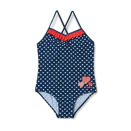 Playshoes Costume da bagno con protezione UV, Costume da bagno Bambine e ragazze, Tesoro, 74/80