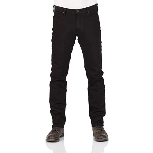 Offerta a tempo: LEE - Jeans Uomo - Vestibilità Dritta Regular - Daren - Nero Rinse - 0.00% da 46.01 € a 46.01 €