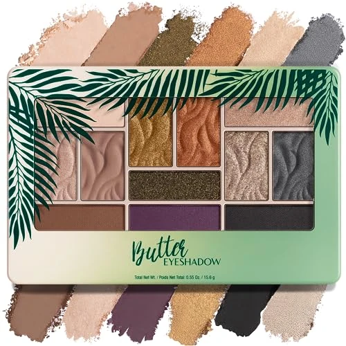 Limited offer: Physicians Formula Murumuru Butter Eyeshadow, 12-Shade Ultra-Creamy Palette with Murumuru & Tucuma Butters, Silky Soft Blendable Formula – Sultry Nights from 18.61 EUR to 10.98 EUR (save 41%)