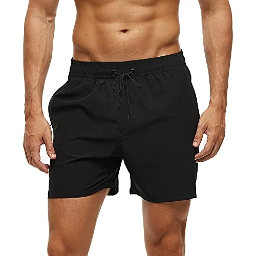 Offre limitée : Arcweg Homme Short de Bain Sport Bermuda Séchage Rapide Garçons Court de Plage Natation Casual avec Cordon Réglable Élastique Noir M(EU) de 17.02 € à 16.17 € (5% de remise)