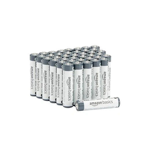 Offerta a tempo: Amazon Basics, 40 batterie alcaline industriali AAA, 1,5 Volt, durata 5 anni - 14% da 10.27 € a 8.85 €