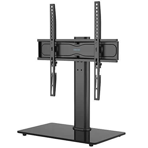 Offre limitee: BONTEC Support TV sur Pied TV Universel Pivotant pour Télévisions de 24 à 60 Pouces LCD/LED/Plasma Hauteur Réglable avec Base en Verre Trempé de 8 mm - Charge Maximal 45kg Max VESA 400x400 mm de 29.99 EUR a 23.99 EUR (economie 20%)