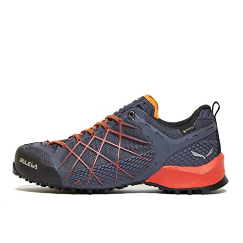 Tijdelijke aanbieding: Salewa Heren MS Wildfire Gore-TEX trekking- en wandelschoenen, Ombre Blue/Fluo Orange, 44.5 EU van 129.80 € naar 129.80 € (0.00% korting)