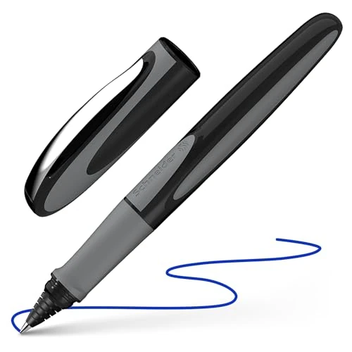 Offre limitée : Schneider Ray Stylo Roller (Rechargeable avec Cartouches d'encre Standard, convient aux Droitiers et gauchers) 1 Pièce, Onyx de 11.59 € à 11.59 € (0.00% de remise)