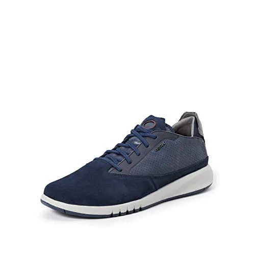 Geox Homme U Aerantis A Sneakers, Navy, 45 EU