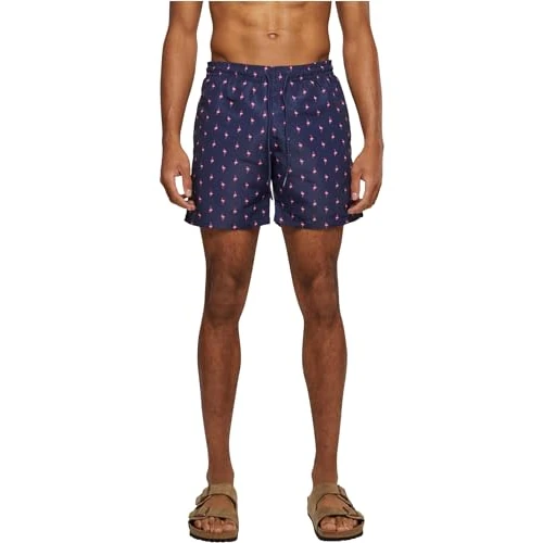 Oferta limitada: URBAN CLASSICS Bañador Hombre Bermudas Cortos, Shorts de Baño para Natación, Secado Rápido para Vacaciones, Color: flamingo, Talla: L de 24.99 € a 24.99 € (ahorro 0.00%)