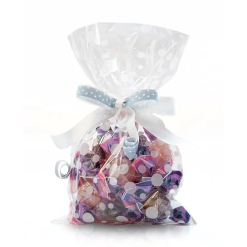 Offerta a tempo: Italpak Buste (Sacchetti) Trasparenti per Alimenti Bubbles 50 pz, Polypropylene, 10x20cm - 41% da 7.61 € a 4.50 €