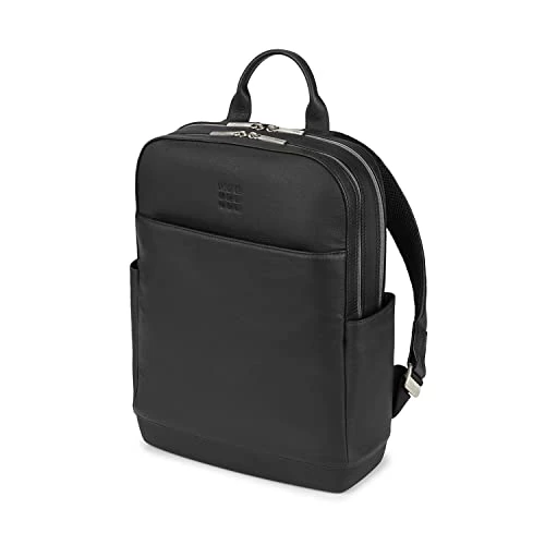Tijdelijke aanbieding: Moleskine - Klassieke Pro Lederen Rugzak, Professionele Kantoorrugzak, Pc-Rugzak Voor Laptop, Ipad, Notebook Tot 15 Inch, Werkrugzak Voor Heren, Maat 43 X 33 X 14 Cm, Zwart van 206.70 € naar 206.70 € (0.00% korting)