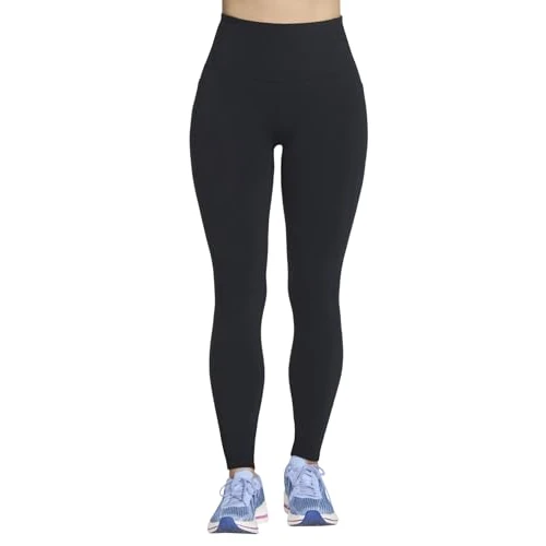 Offerta a tempo: Skechers Go Walk High Waisted Legging W03LG30B-BLK, Womens Leggings, Black, S EU - 18% da 54.95 € a 44.90 €