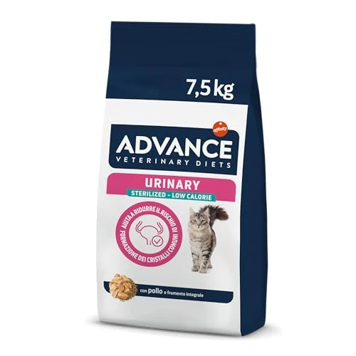 Advance Veterinary Diets Urinary Low Calorie, Katzenfutter zur Gewichtskontrolle und Schutz der Harnwege, 7,5 kg