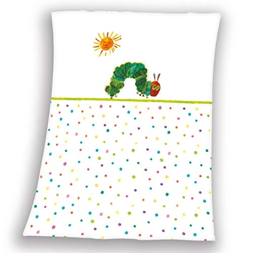 Offerta a tempo: Herding IL Piccolo Bruco MAISAZIO Coperta in Pile per Bambini, 75 x 100 cm, Poliestere, Bianco - 0.00% da 13.95 € a 13.95 €